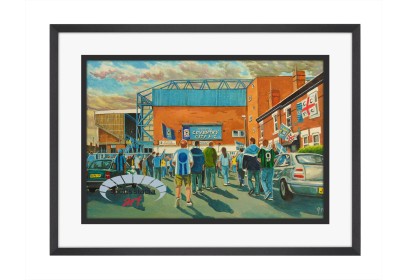 Highfield Road Stadium 'Going to the Match' Fine Art Print - Coventry City FC